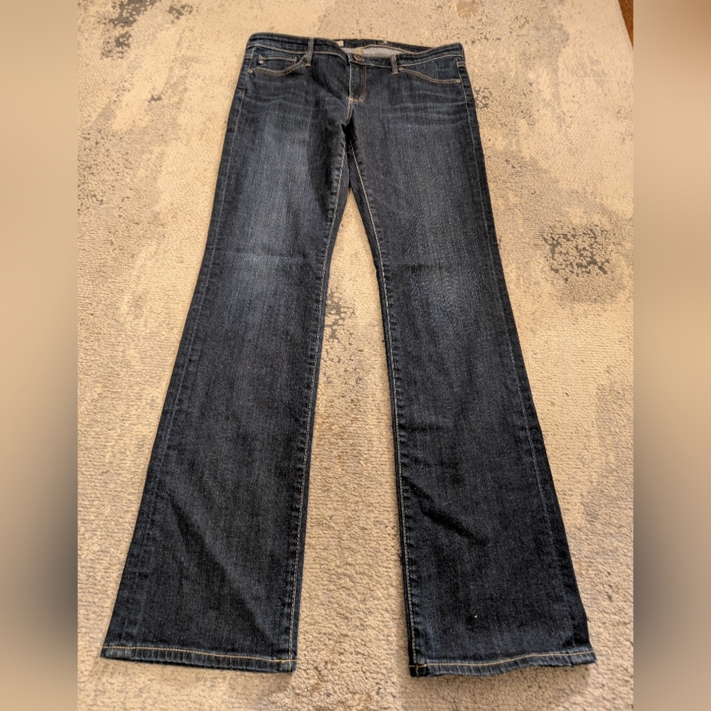 Ag Adriano Goldschmied Slim Boot Cut Jeans, Dark Wash, Women's 31R